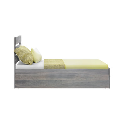 Decimus Solid Wood Platform Bed with Trundle