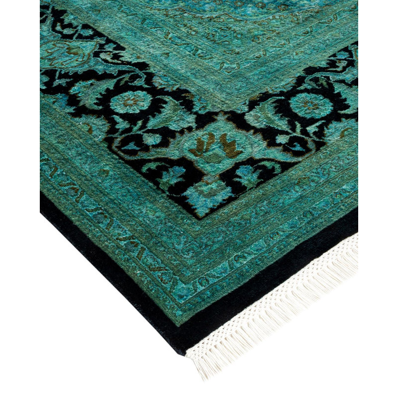 Fine Vibrance One-of-a-Kind 9' 0" X 12' 2" Hand Knotted Area Rug