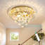 Lustre en cristal Modern Glam doré-1823374716
