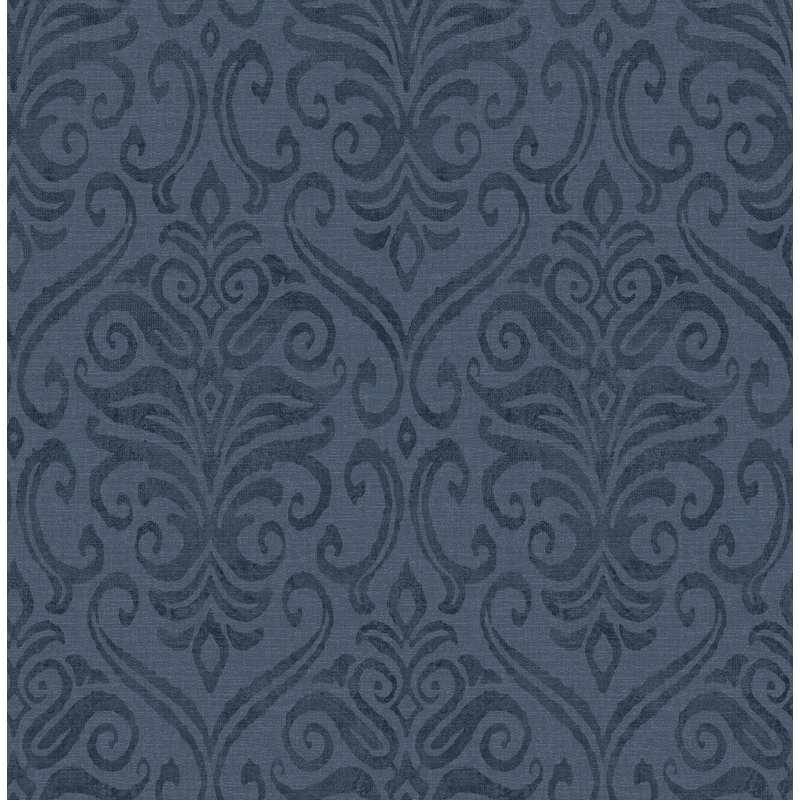 Papier peint Adavu, Bleu