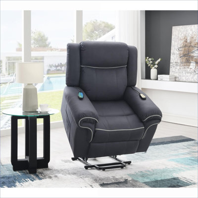 Fauteuil inclinable électrique avec chauffage et massage