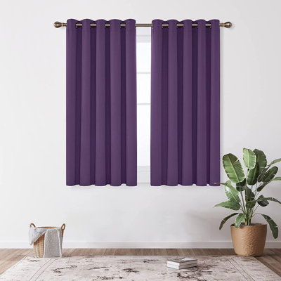 Blackout Door Curtain Pair