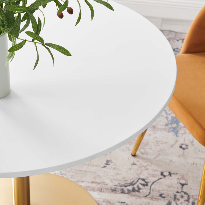 Modway Pursuit 40" Dining Table, White