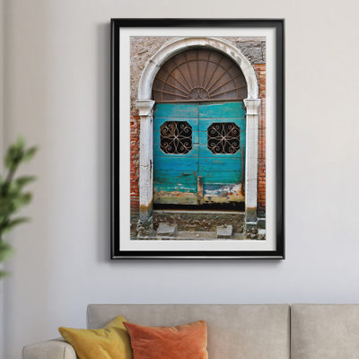 Porte de Venise par Danita Delimont - Reproduction sur papier encadrée