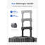 20 po / 24 po / 28 po 3 pièces / ensemble en valise à roulettes ABS, ensemble de valises rigides, ensemble de valises rigides durables avec roues universelles