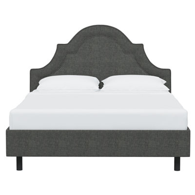 Knipe Upholstered Scalloped Bed