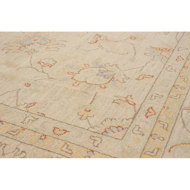 Trianon One-of-a-Kind 8'4" X 9'10" 2010s Wool Area Rug in Cream