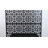 Screen Series Black Plastic Flowleaf Pattern Screen Set