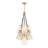 Jarmell - Light Steel Dimmable Tiered Chandelier-639557332-639557321