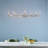 Curved Modern Chandelier with Clear Cylinder Glass-111187543-111187544-111187547