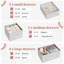 96 cm W Chest of 18 Drawers-1992190126