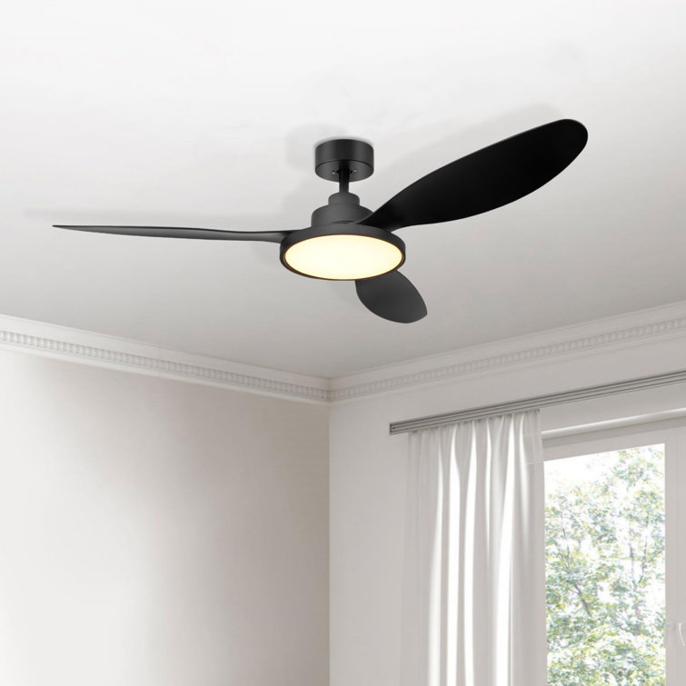 Capria 52" Ceiling Fan with LED Light and remote control