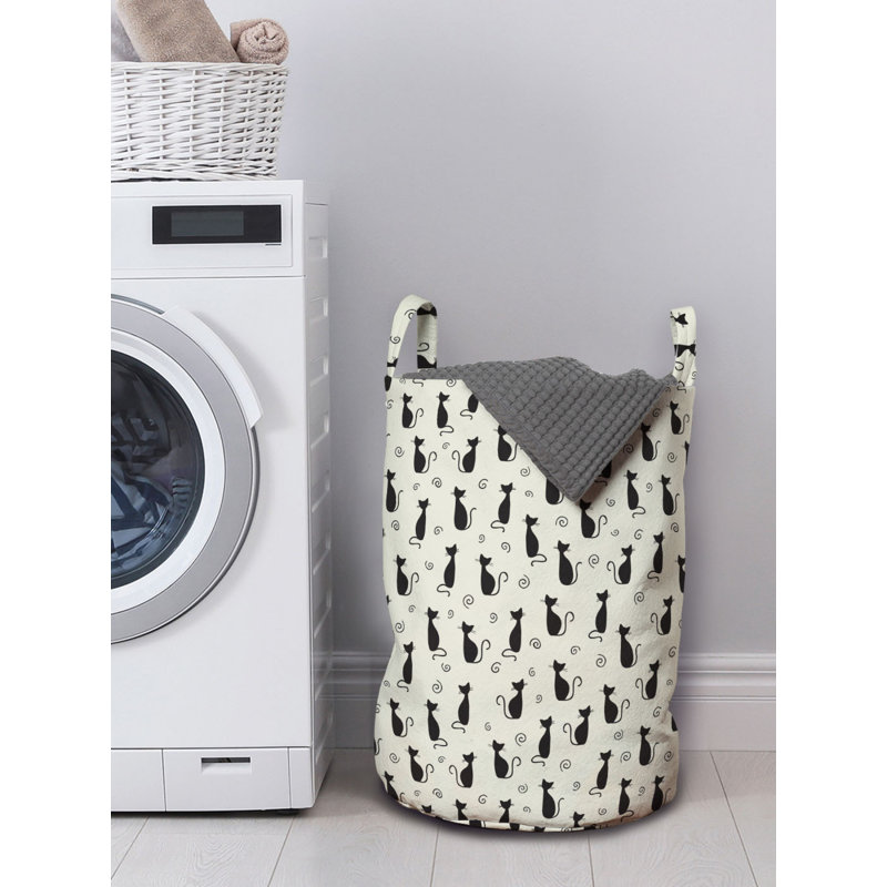 Fabric Laundry Bag with Handles
