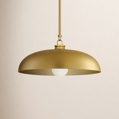 Lysander Dimmable Dome Single Light Pendant