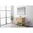 Marissa 42" Freestanding Single Bathroom Vanity with Engineered Stone Top