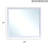Modern Mirror , White
