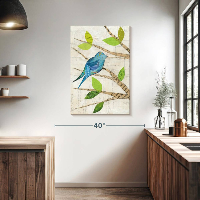 Brampt Birds In Spring I, 39" H x 26" W