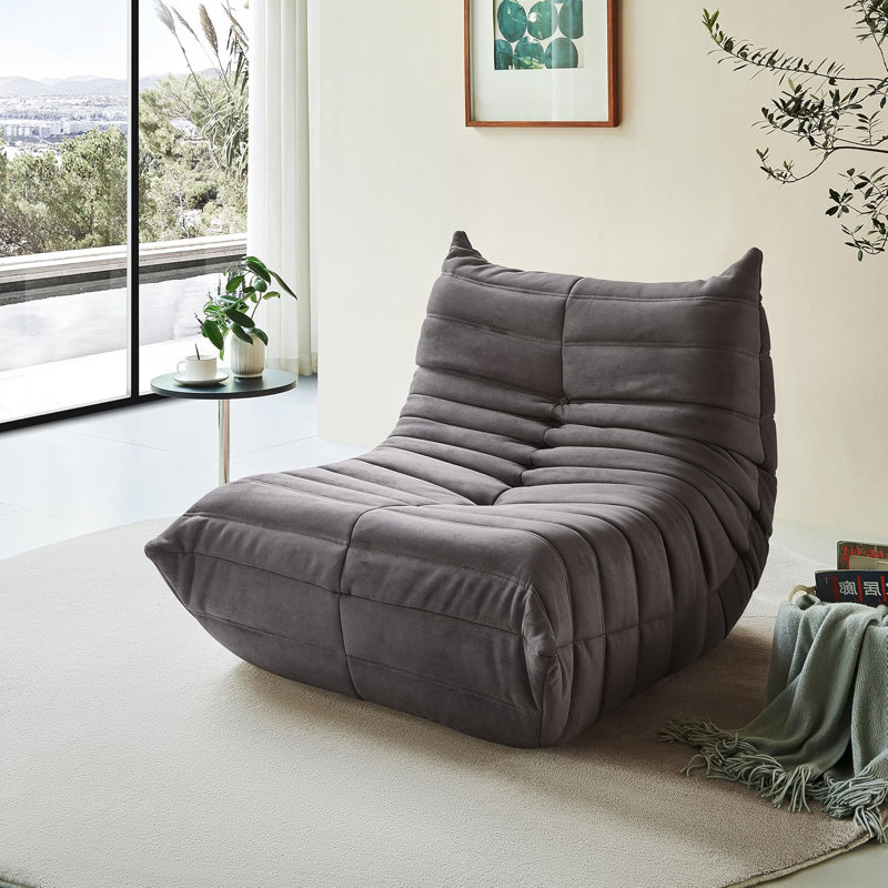 Fauteuil à billes - Canapé d'angle, fauteuil à billes Fireside, Gris foncé