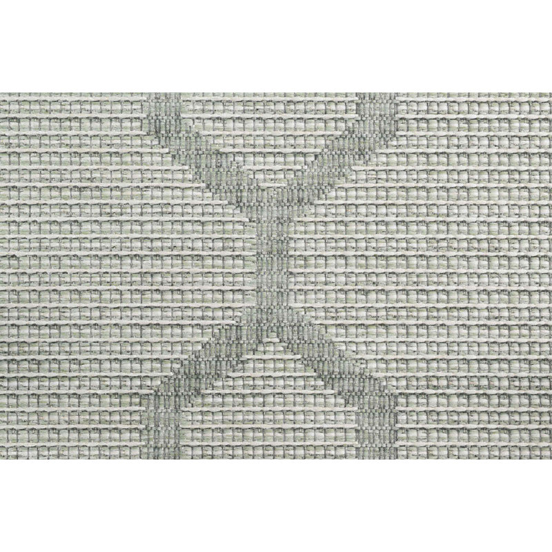 Clairvaux Geometric Hand Woven Indoor / Outdoor Area Rug, Rectangle 80 x 150cm