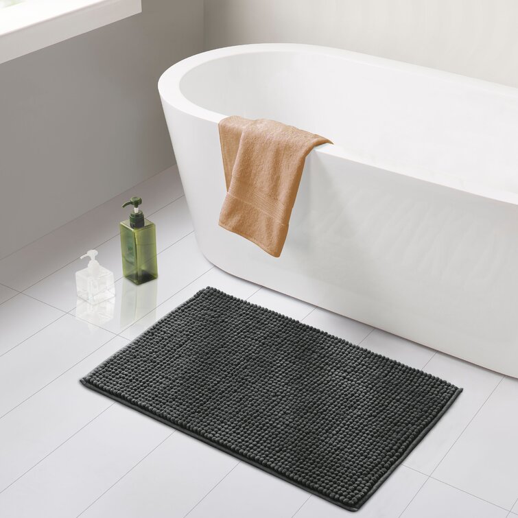 Color G Beige Bathroom Rugs - Upgrade Your Bathroom with Soft Plush Light  Brown Microfiber Bath Mat - Non Slip, Absorbent, Washable, Quick Dry