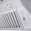 60" Professional 500 CFM Convertible Wall Mount Range Hood in Stainless Steel