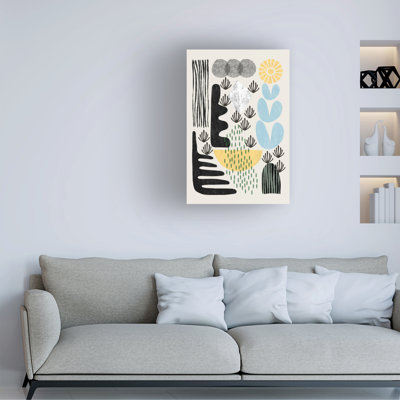Bolog Ioana Horvat Abstract Garden 1 Canvas Art