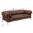 Jaron Macho Top Grain Leather Sofa