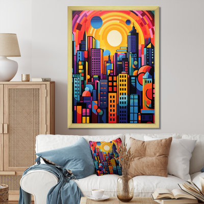 «City Honolulu Popart I» sur toile