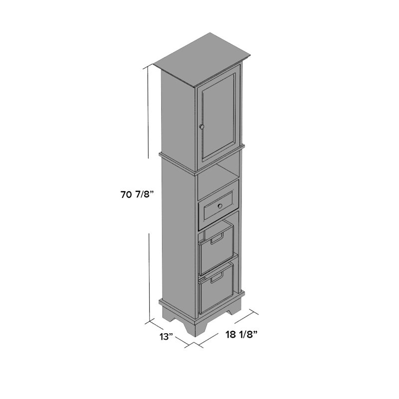 Ahian 18.11'' Sideboard