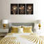 3 Piece Wrapped Canvas Print-355377047