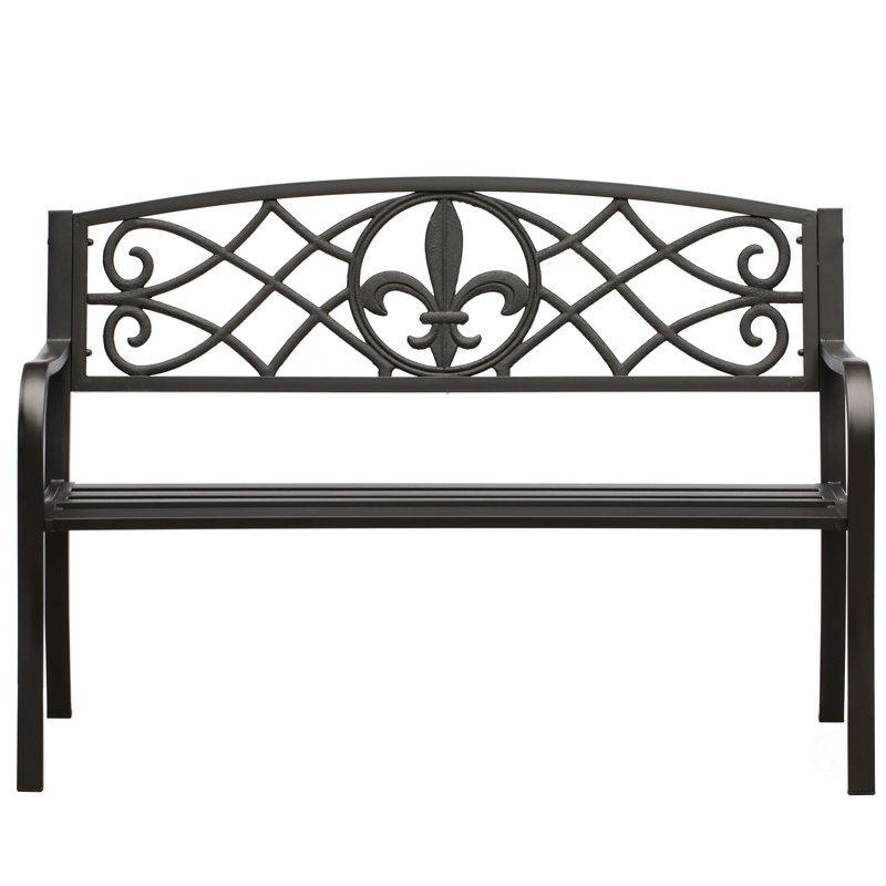 Barty Metal Outdoor Bench