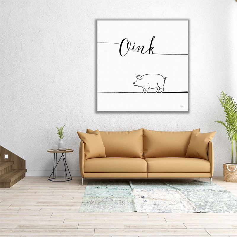 «Underline Farm V», impression sur toile, H 12 po x l 12 po
