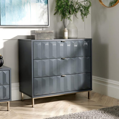 Atreyus 79.8cm W 3 - Drawer Chest of Drawers