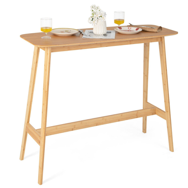 Melamie Solid Wood Dining Table