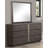 Square Mirror With Knotty Oak