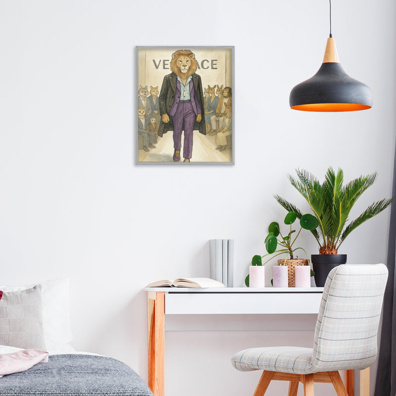 Giclée encadrée, signée par Grotto Studios, H 14 po x l 11 po, Estampe numérique Farmhouse
