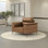 Simple brown sofa