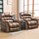 41.3" Wide Extra Large Microfiber Upholstered Modern Power Lift Reclining Heated Vibration Massage Chair with USB & Remote