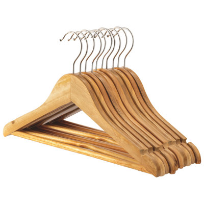 Harbour Housewares - Strong Children's Clothes Hangers - Set of 10