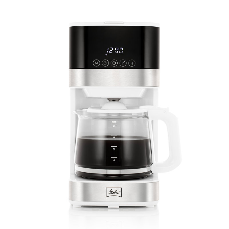 10-cup Drip Coffee Maker With Glass Carafe