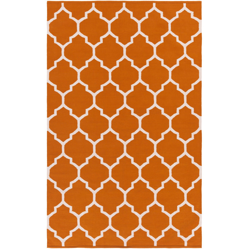 Bethy Cotton Geometric Indoor Rug, Rectangle 3' x 5'