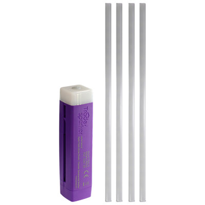 Ensemble d'éclairage à DEL Tradesparker - 4 bandes + 1 lampe de poche, 4 modes d'éclairage