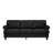 83" Contemporary Classic Design with Nails Living Room Three Seater Sofa Fabric Couch-1054628707