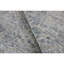 Tapis argent et bleu noué à la main de haute qualité-63371265