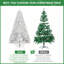 Arbre de Noël blanc de 9 pi avec fil mémoire, 1910 pointes, conception à charnières pour un assemblage facile et une apparence complète-210267739