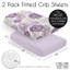Drap-housse pour lit de bébé Peony Floral Garden