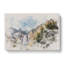 Lower Falls In The Rocky Mountains - Wrapped Canvas-56662270