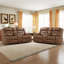 3 Seater Faux Leather Reclining Sofa