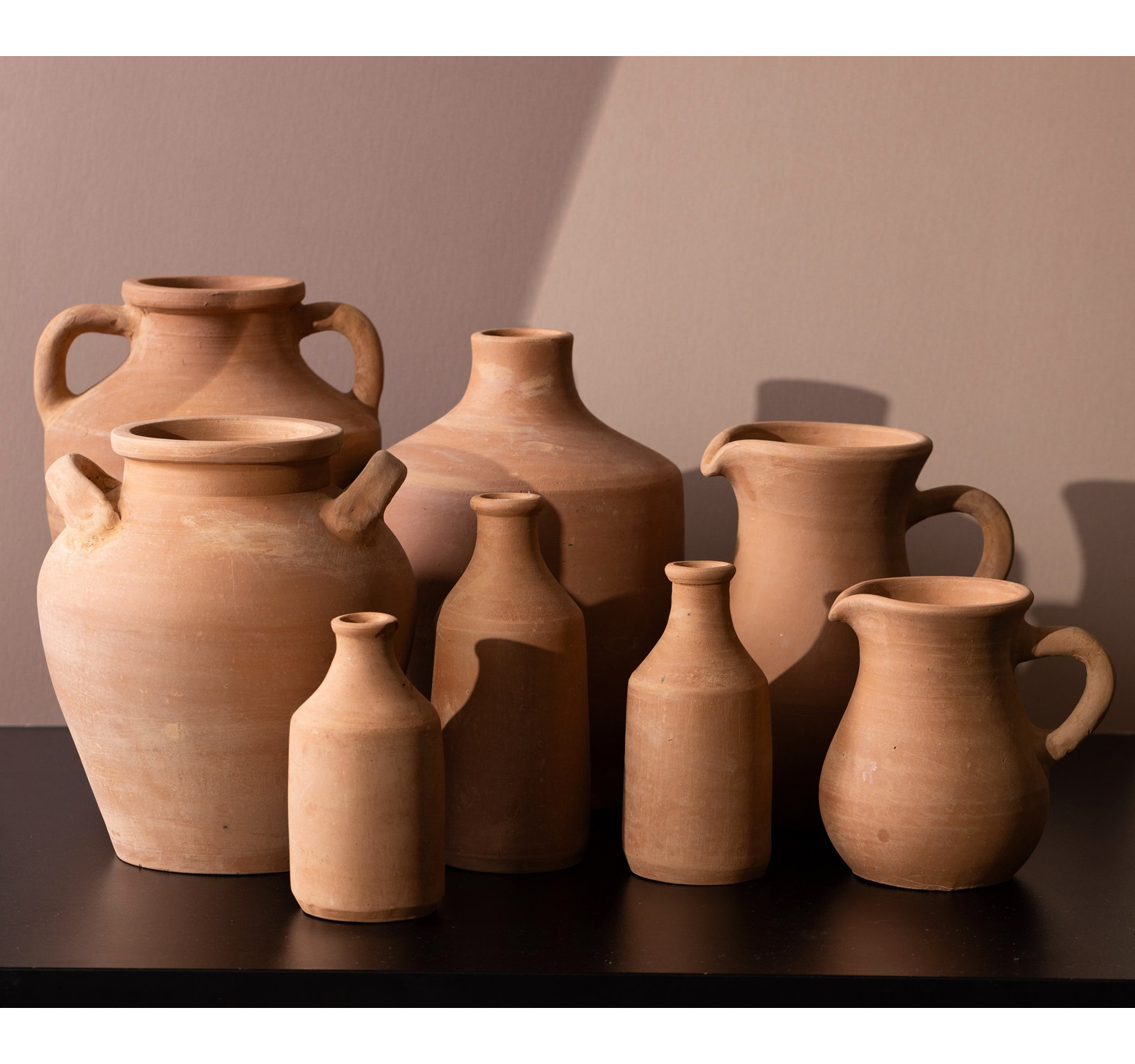 Persell 9.45'' Terracotta Table Vase