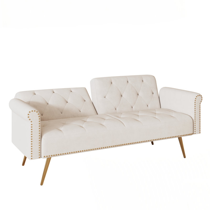 Canapé rembourré pour causeuse, Beige